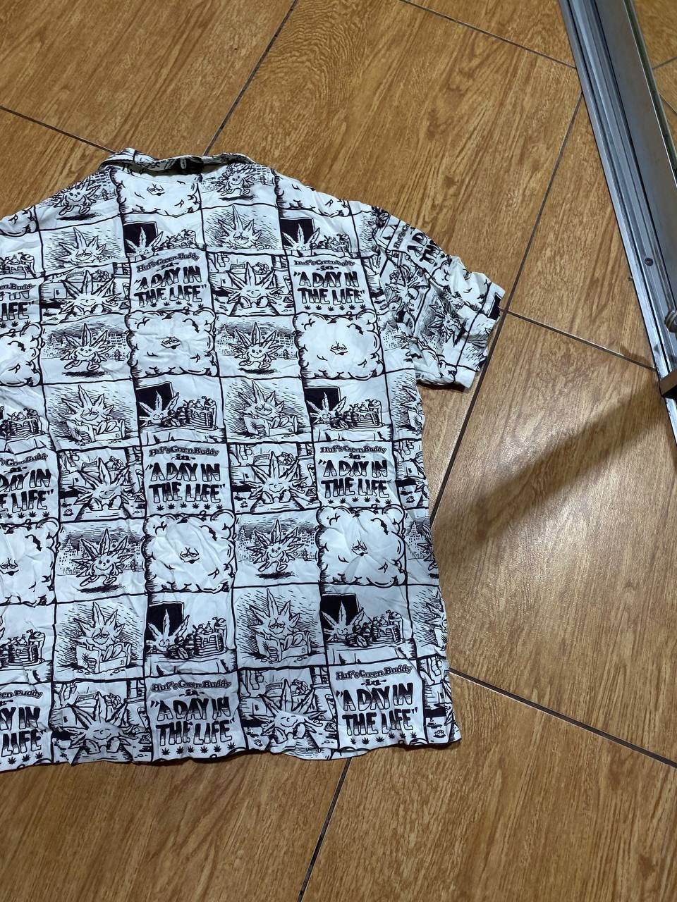 Huf Modern HUF Short Sleeve Button Up Shirt Size US L / EU 52-54 / 3 - 15 Thumbnail