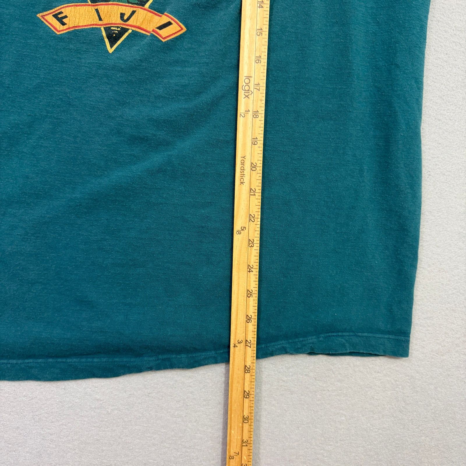 Vintage Vintage Bula Bong Fiji Shirt Extra Large Teal 90s Surfing Size US XL / EU 56 / 4 - 9 Thumbnail