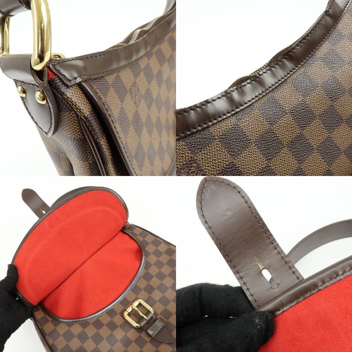 Louis Vuitton Louis Vuitton Damier Ebene Highbury Canvas Shoulder Bag Size ONE SIZE - 6 Thumbnail