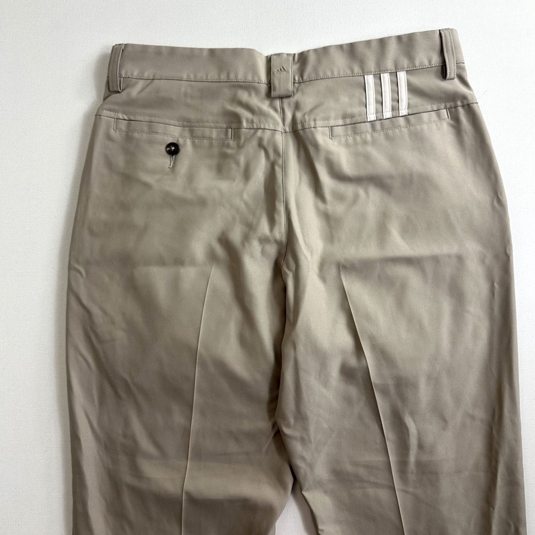 Adidas Adidas Golf Pants Chino Mens 32x32 Khaki Casual Preppy Active Straight Leg Slim/Regular Fit Pants Mens Boys? Size US 32 / EU 48 - 3 Thumbnail