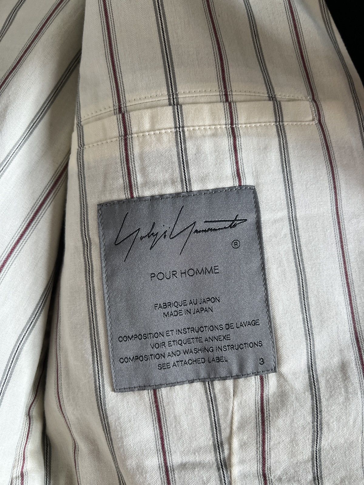 Yohji Yamamoto Yohji Yamamoto Pour Homme W/Gabardine 8BS Stand Collar Vest Size US L / EU 52-54 / 3 - 12 Thumbnail