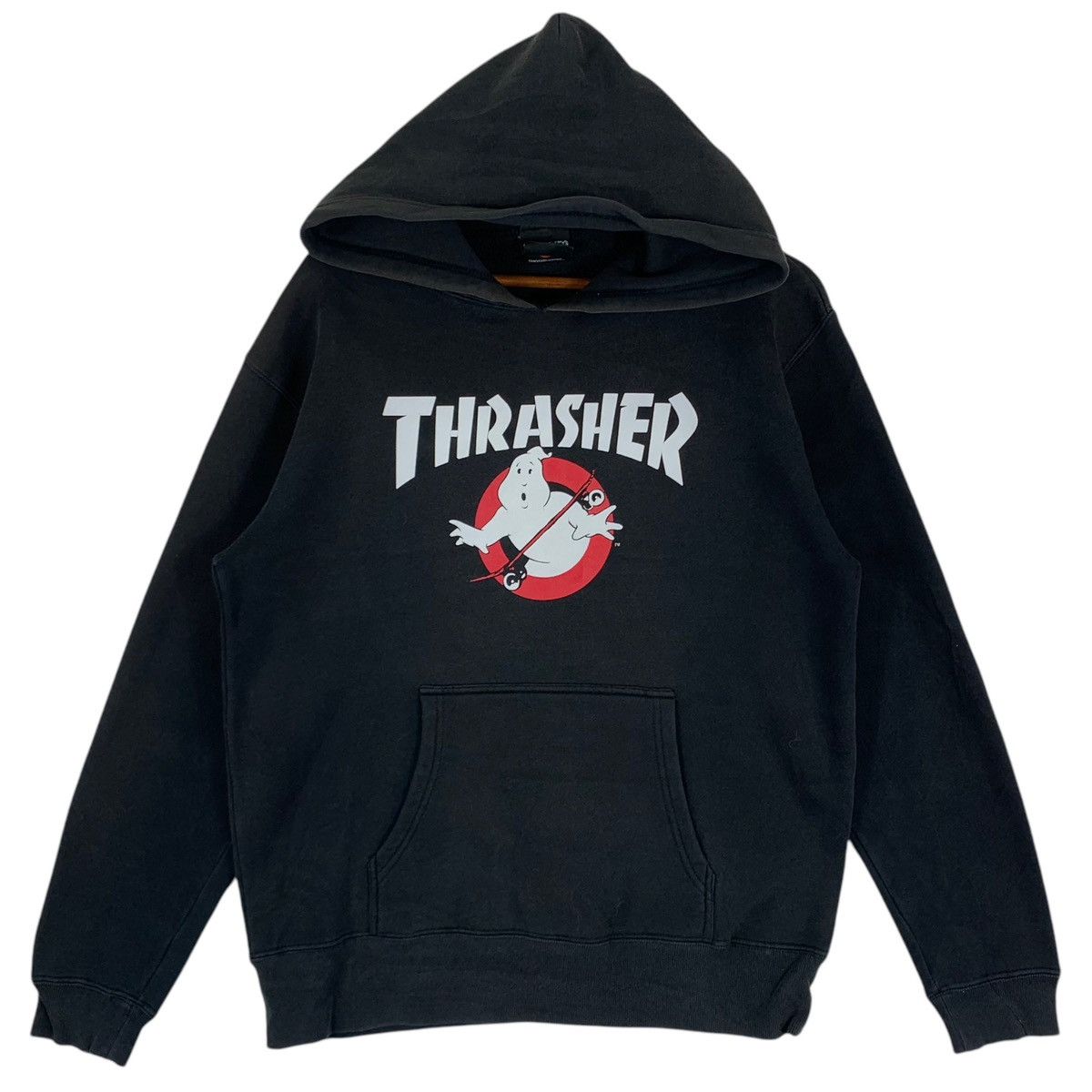 Thrasher × Vintage Vintage Thrasher Magazine X Ghost Buster Hoodie Sweater Size US M / EU 48-50 / 2 - 1 Thumbnail