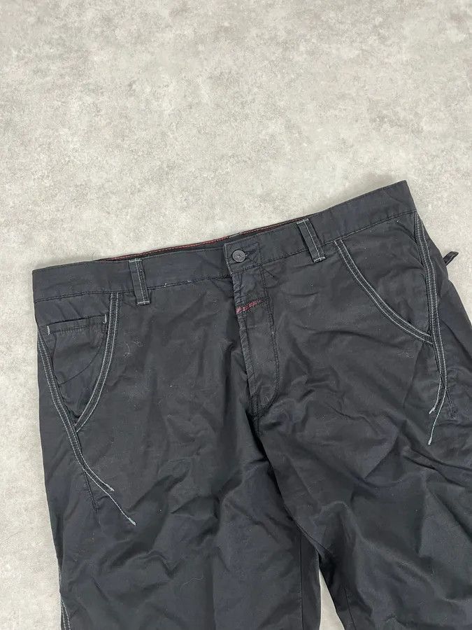Marithe + Francois Girbaud 2000s Marithé + François Girbaud Black Relaxed Pants Size US 36 / EU 52 - 5 Thumbnail