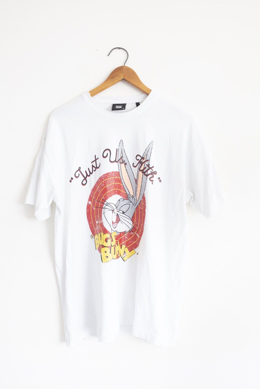 image of Kith X Looney Tunes Bugs Vintage Tee White, Men's (Size Medium)