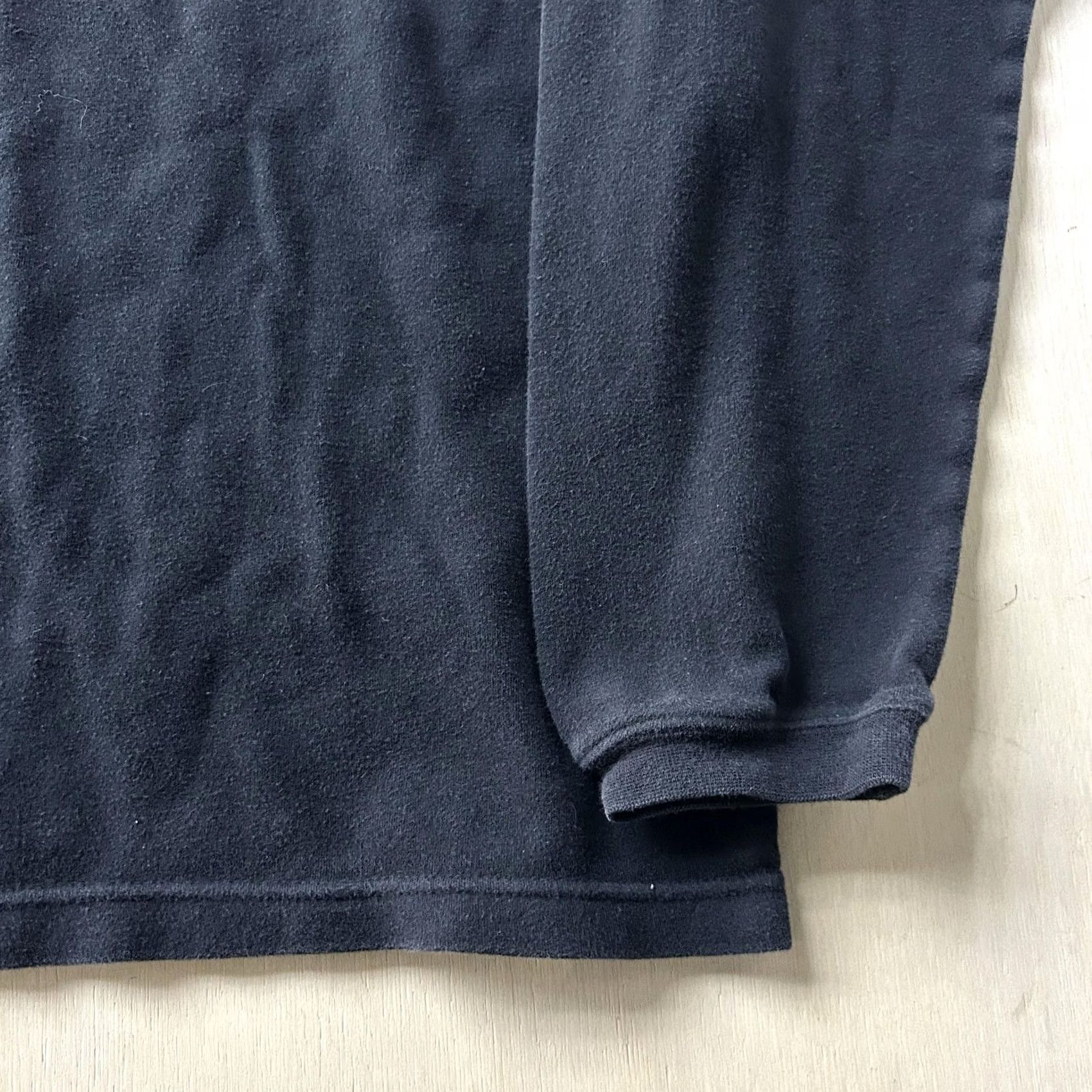 American Eagle Outfitters VINTAGE American Eagle Outfitters Sweatshirt Mens M Black Mock Neck Sweatshirt Size US M / EU 48-50 / 2 - 2 Thumbnail