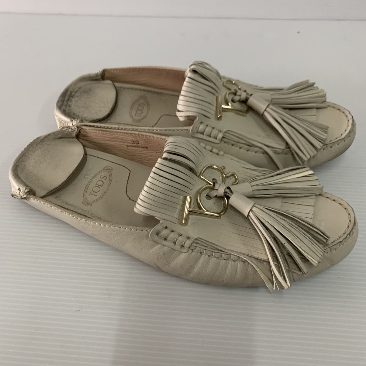 Tod's Tods Leather Shoes Size US 9 / IT 39 - 2 Thumbnail