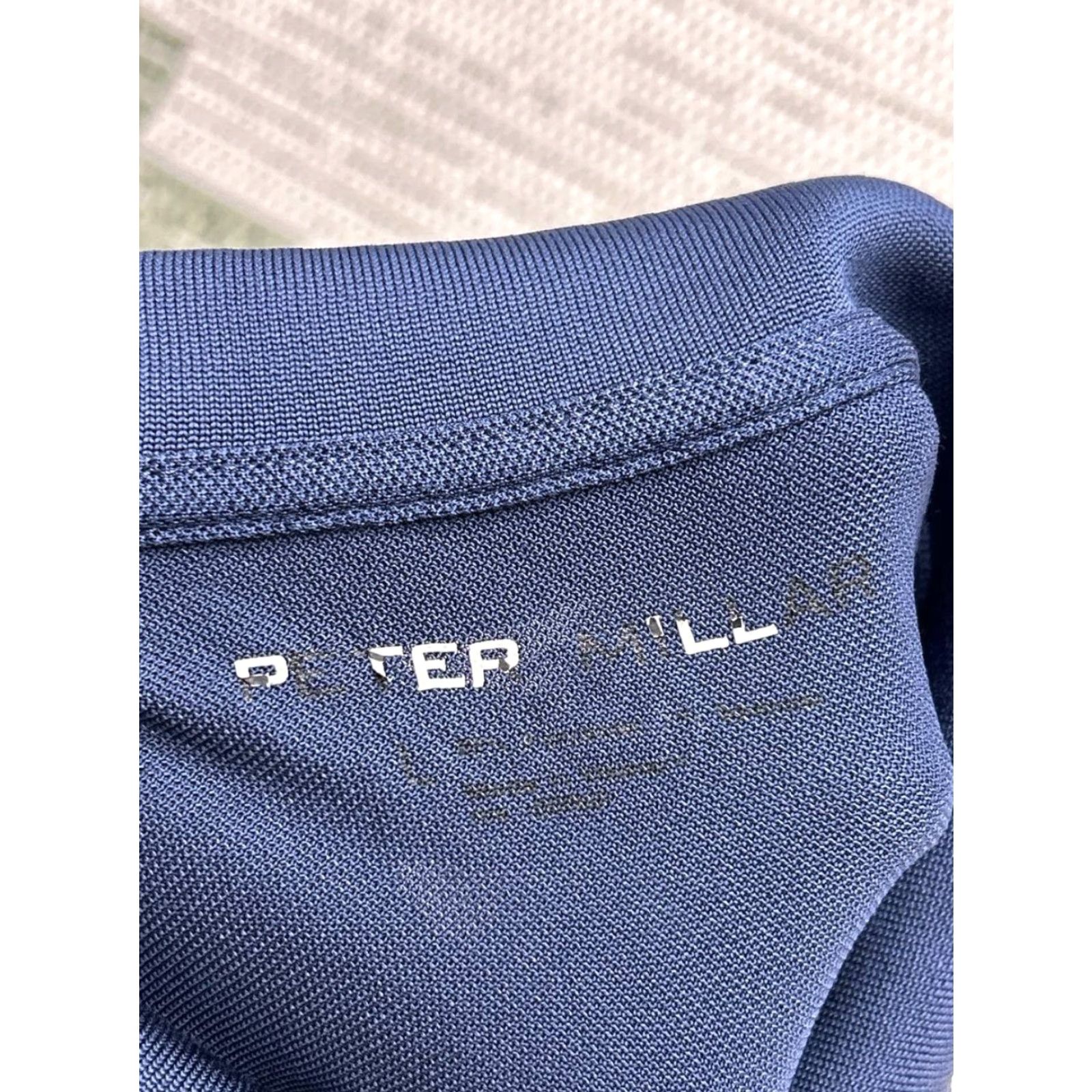 Peter Millar Peter Millar Polo Shirt Mens Large Blue Golf Polo Shirt Mens Large Blue Golf Size US L / EU 52-54 / 3 - 3 Thumbnail