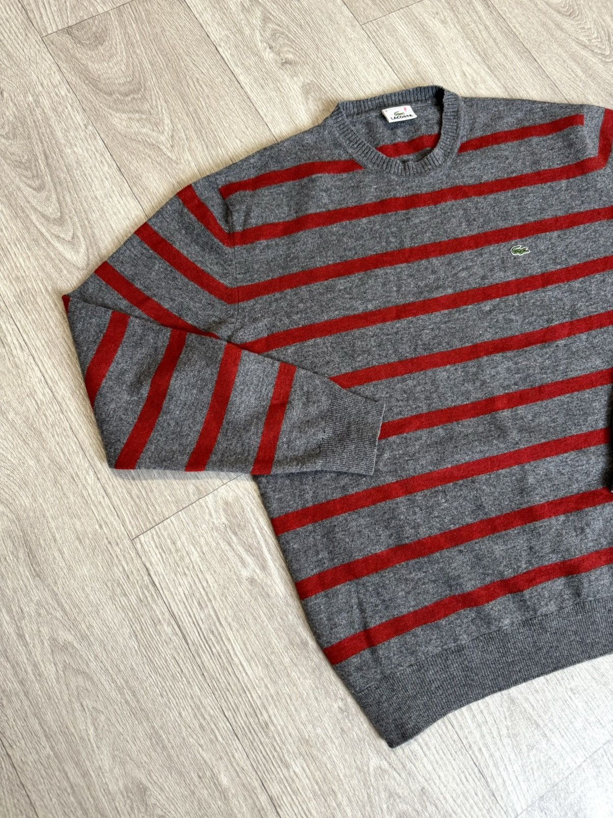 Lacoste 🔷Vintage Lacoste Wool Sweater🔷 Size US XL / EU 56 / 4 - 2 Thumbnail