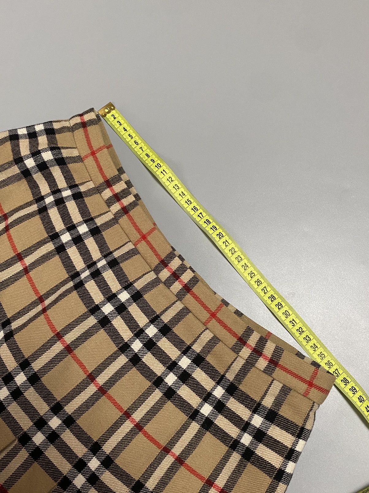 Burberry Burberry vintage wool nova check maxi flared dress Size 30" / US 8 / IT 44 - 16 Thumbnail