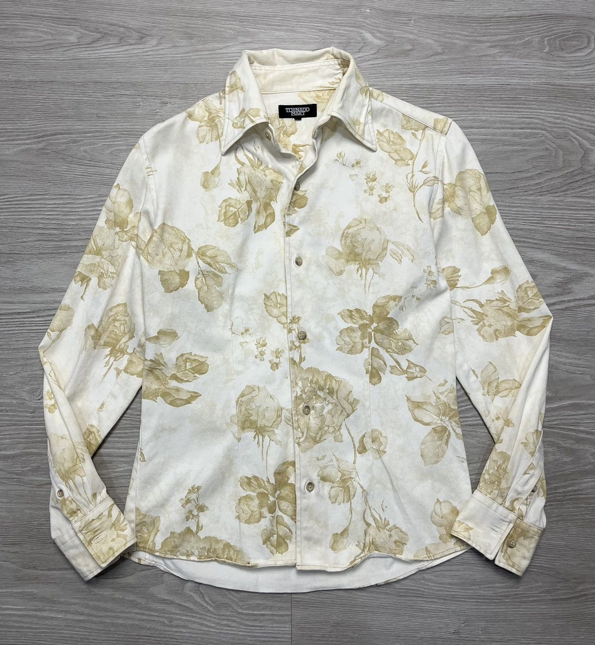 If Six Was Nine Tornado Mart Floral Shirt Size US M / EU 48-50 / 2 - 1 Thumbnail