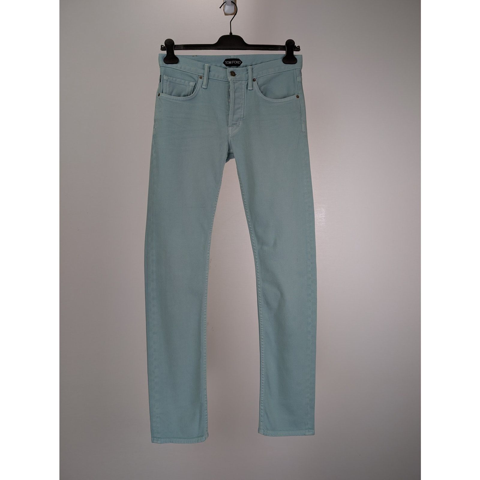o1rshd1 Denim Stright Pants in Blue