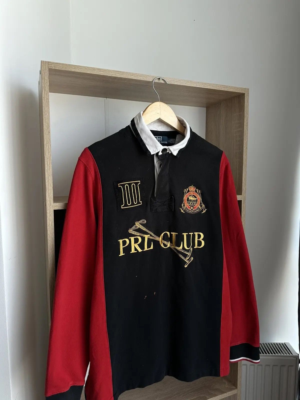 Polo Ralph Lauren × Vintage Vintage Polo Ralph Lauren Rugby PRL CLUB Sweatshirt Size US L / EU 52-54 / 3 - 14 Thumbnail