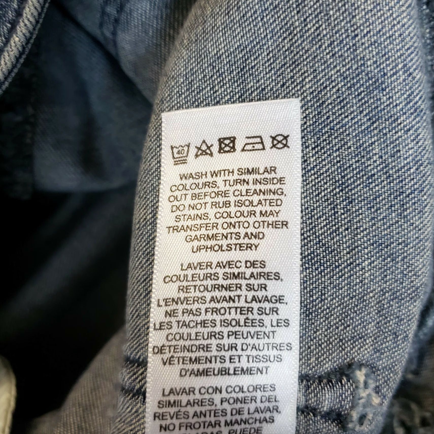Asos ASOS Womens Skinny Jeans Sz 30/32 Blue Medium Wash Mid Rise Jeans - Regular Waist 16.5" Inseam 28" Womens Size 30" / US 8 / IT 44 - 7 Thumbnail