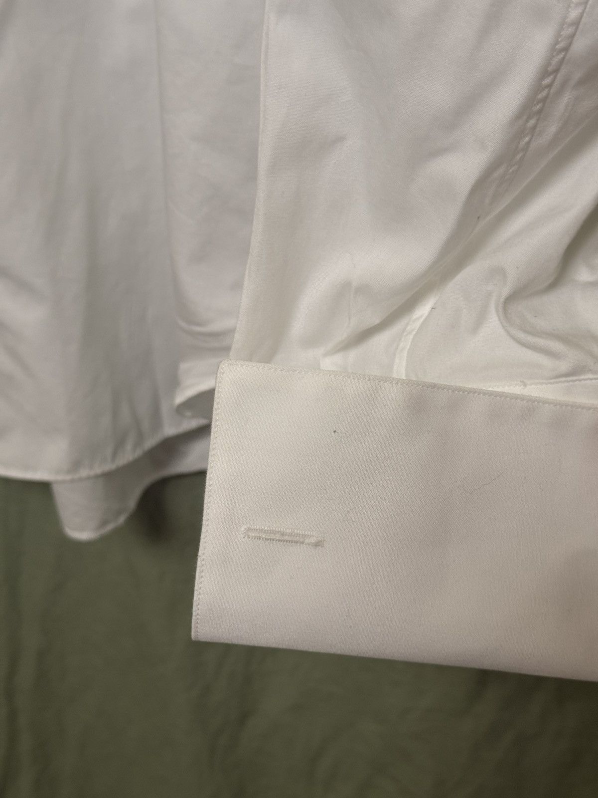 Ermenegildo Zegna Ermenegildo Zegna Formal Piquet Evening Shirt Size US M / EU 48-50 / 2 - 8 Thumbnail