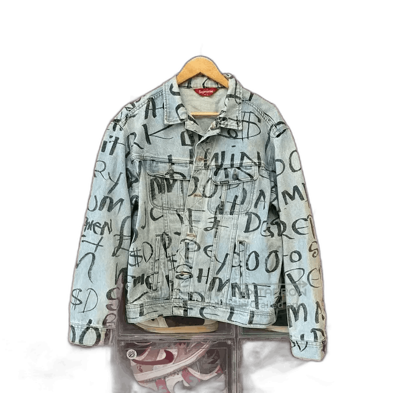 Supreme Supreme 666 Denim Trucker Jacket | Grailed
