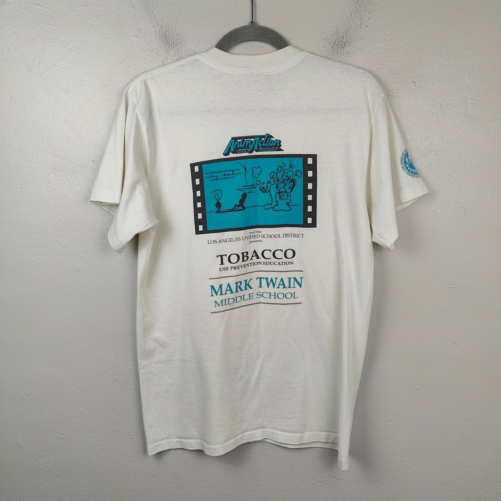 Other Vintage Tobacco Use Prevention Information Graphic T-Shirt Size US L / EU 52-54 / 3 - 6 Thumbnail