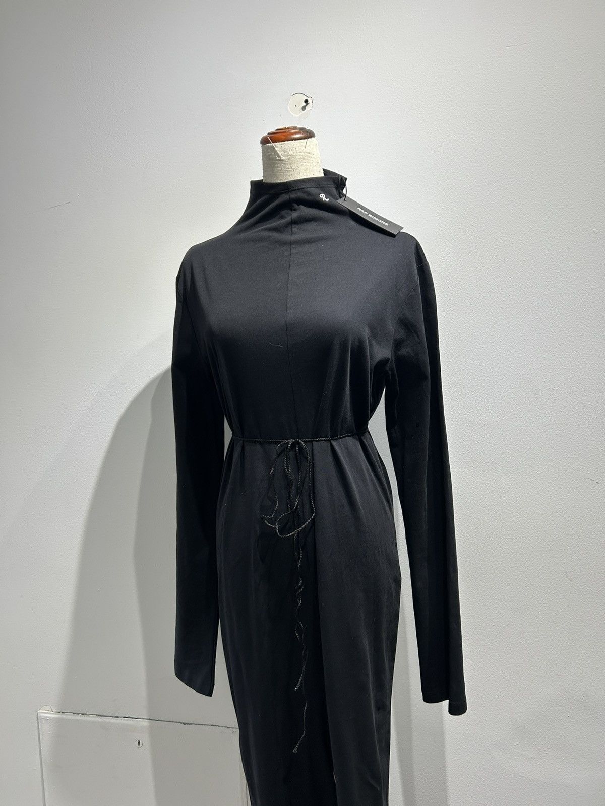 Raf Simons Funnel Jersey Jumpsuit with Logo Size 28" / US 6 / IT 42 - 12 Thumbnail
