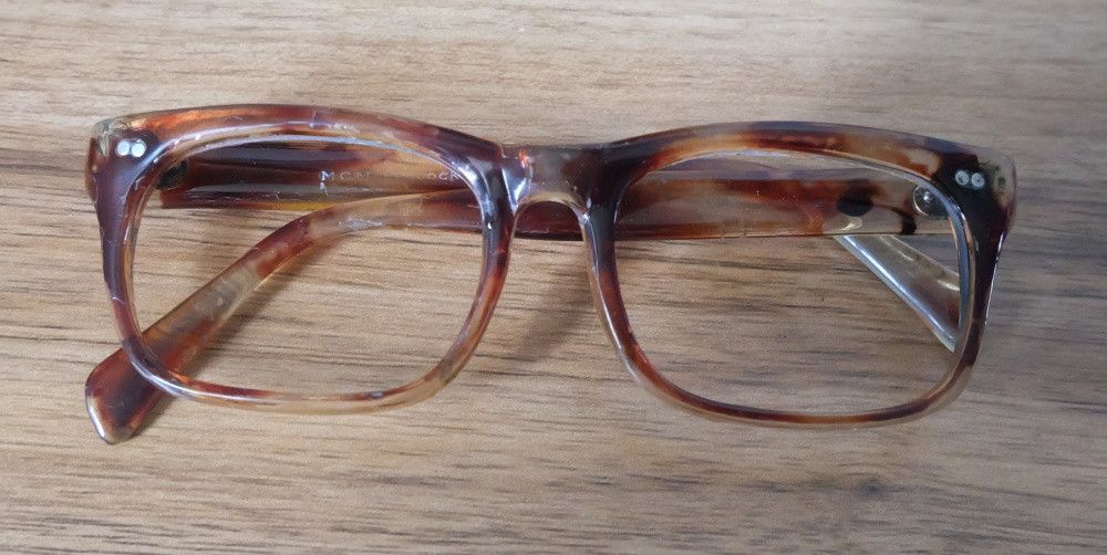 MCM Vintage MCM Peacock Glasses Brown Speckled Size ONE SIZE - 2 Thumbnail