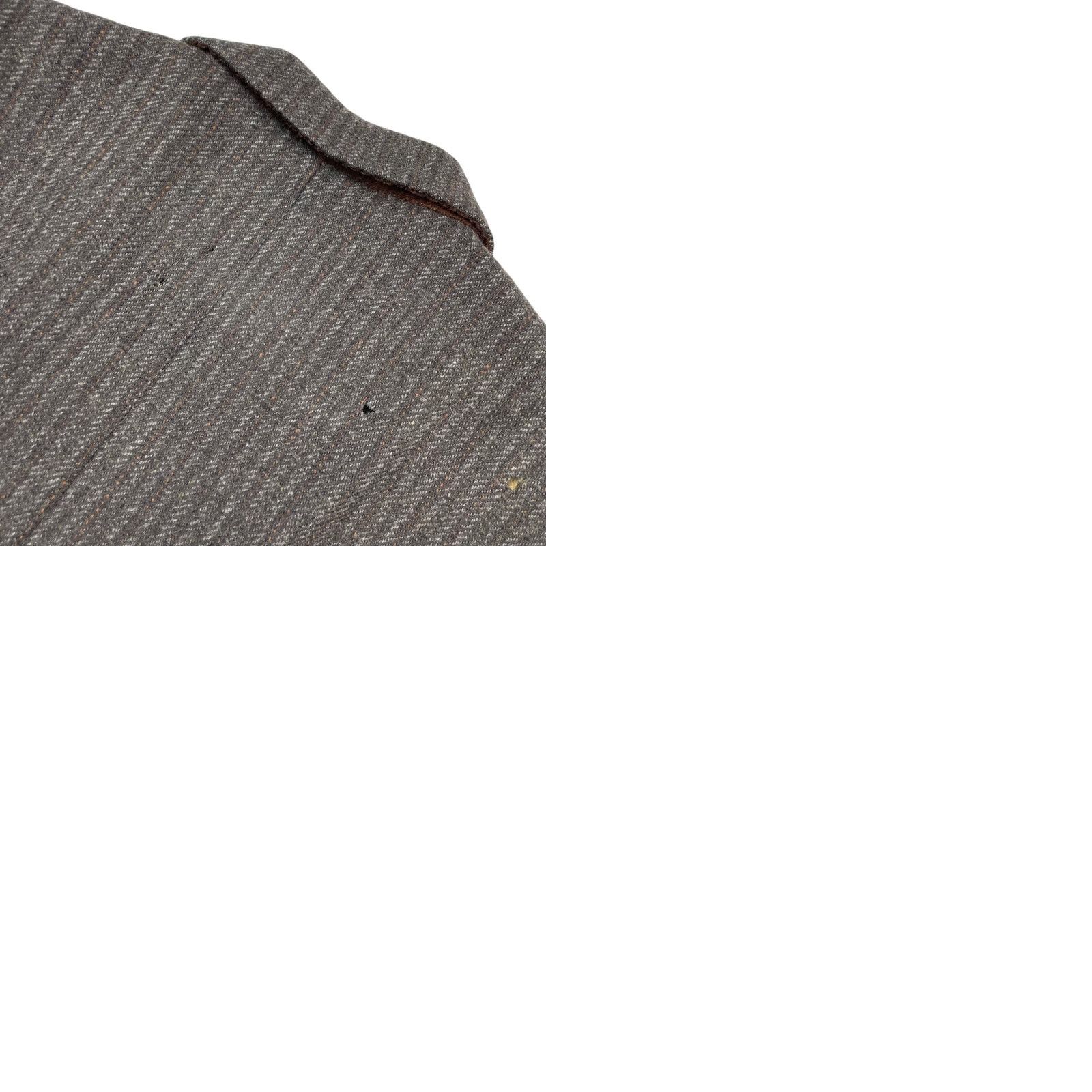 Vintage VTG Middishade Men's Tweed Blazer/Jacket Brown Stripe 3-Button Wool 42S Short Blazer Mens Size 42R - 10 Thumbnail