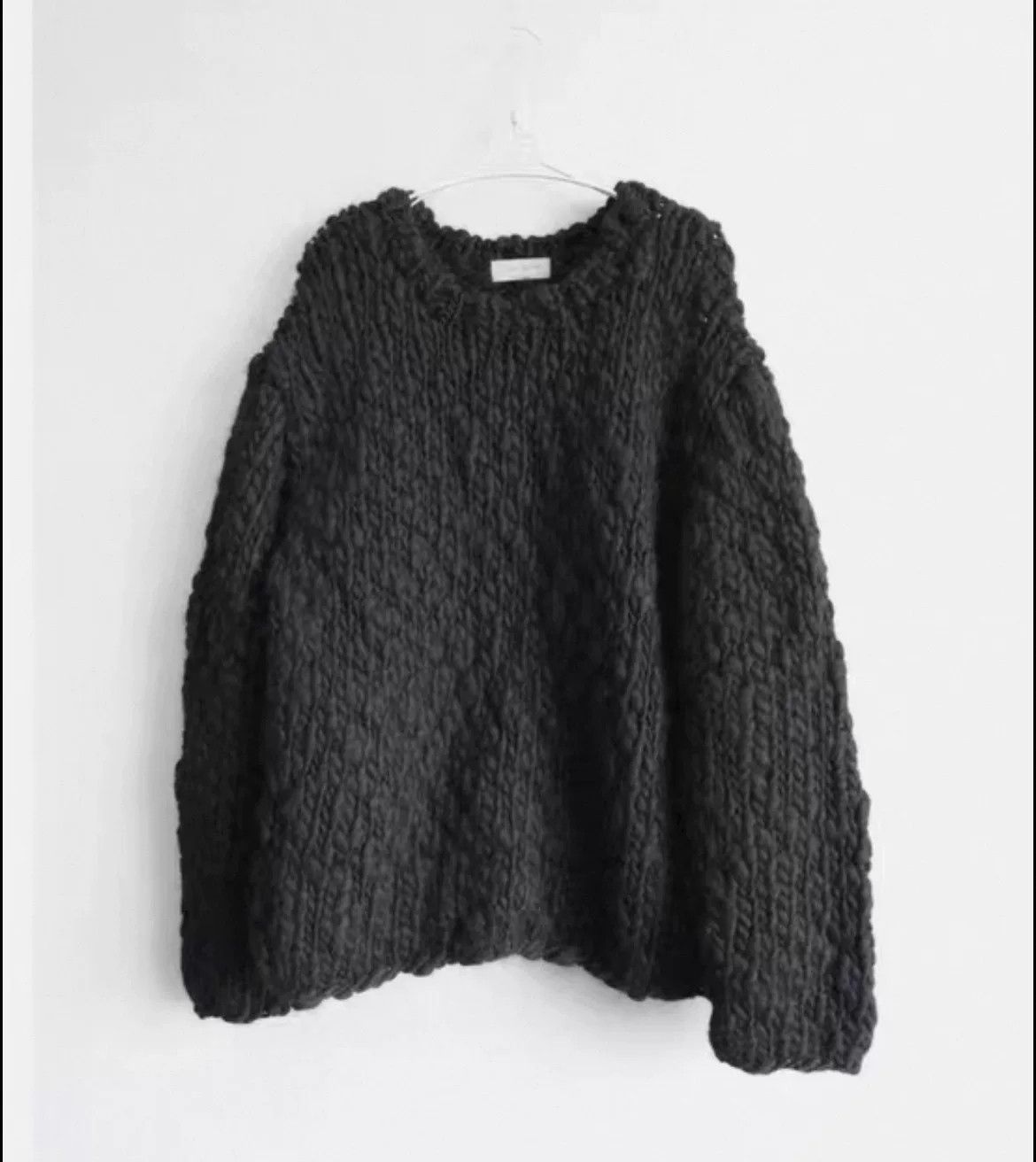 Yohji Yamamoto Oversized Black Sweater by Yohji Yamamoto Size M / US 6-8 / IT 42-44 - 1 Preview