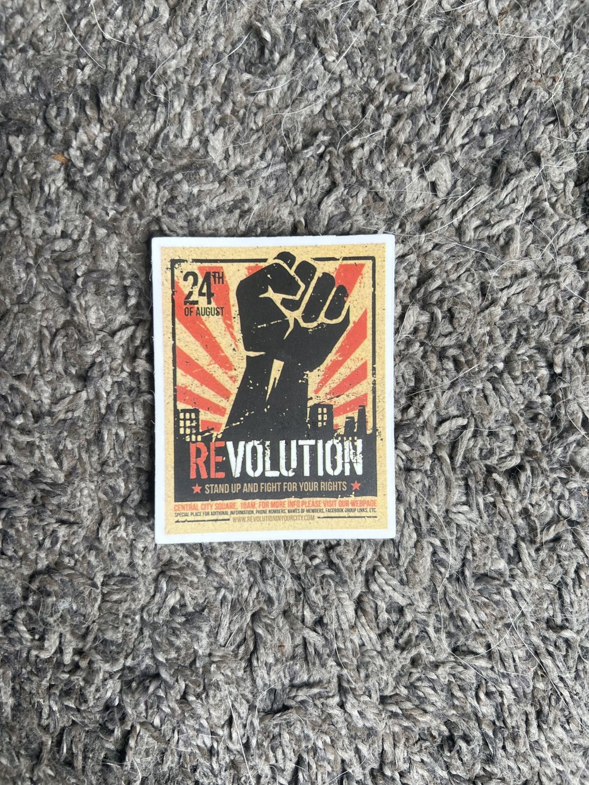 Hypebeast × Vintage Revolution Sticker Size ONE SIZE - 1 Thumbnail