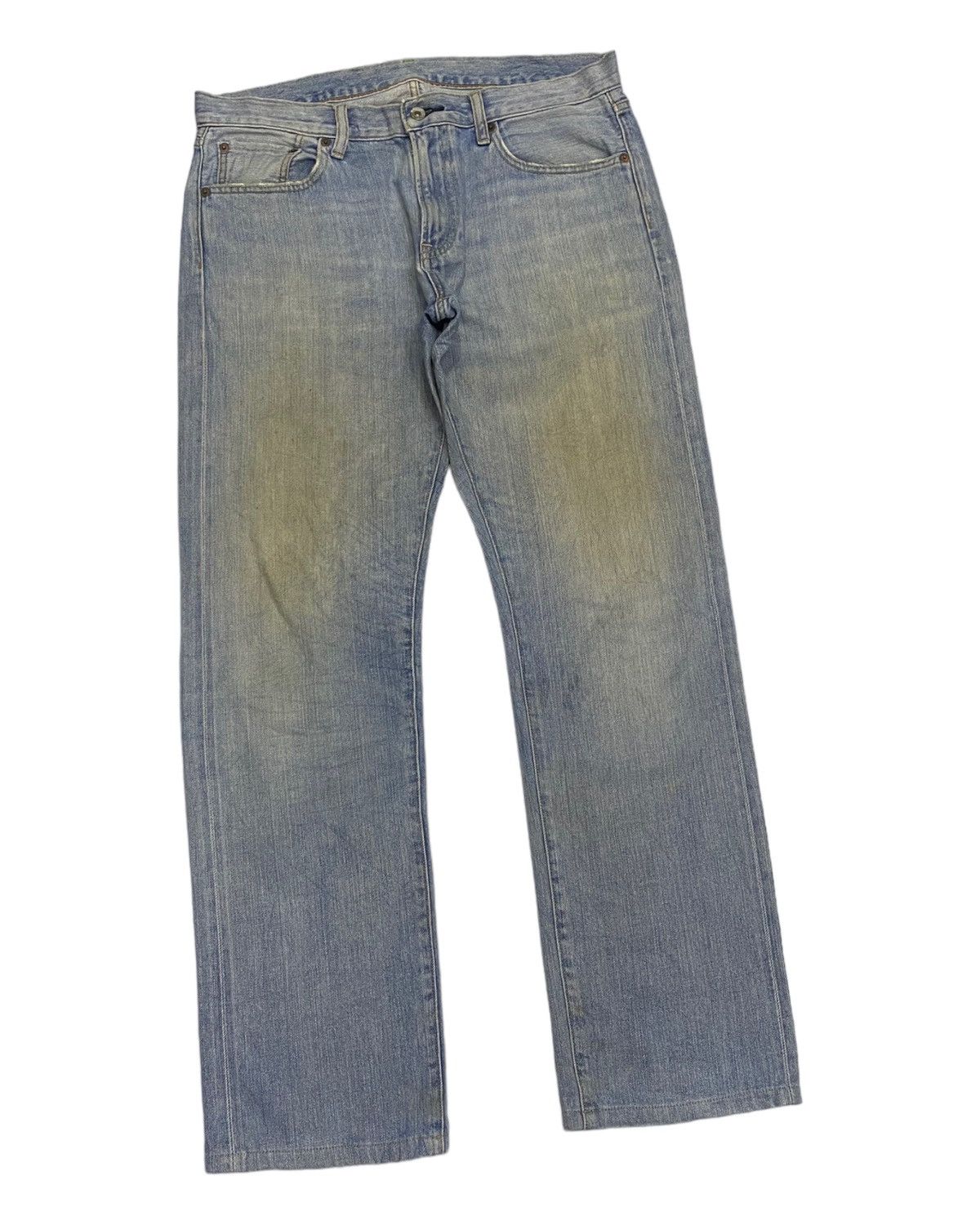 Undercover VINTAGE UNIQLO JAPAN SELVEDGE DISTRESSED UNDERCOVER STYLE Size US 36 / EU 52 - 6 Thumbnail