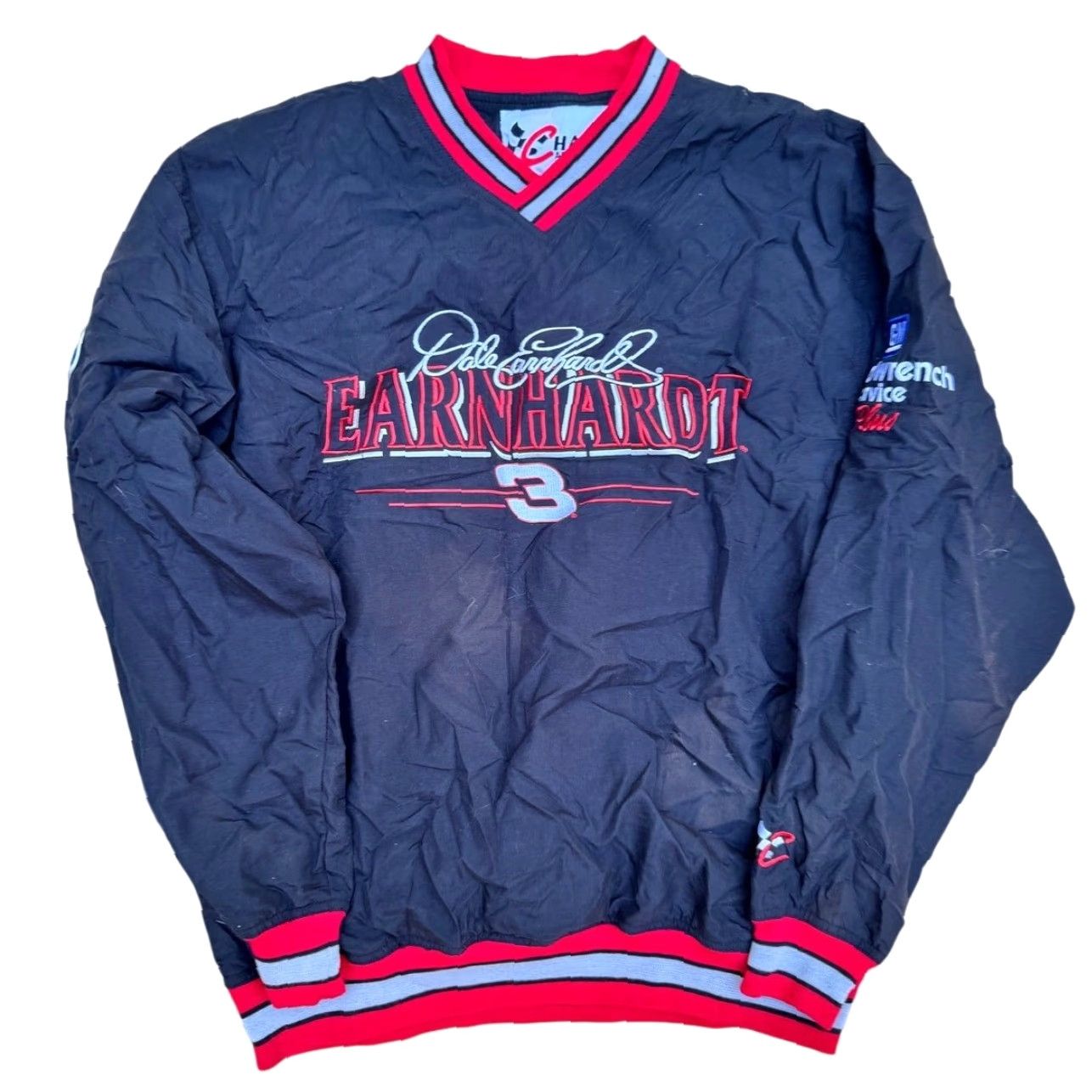 Chase Authentics VINTAGE Chase Jacket Mens Black Dale Earnhardt Windbreaker Goodwrench Size M Size US M / EU 48-50 / 2 - 2 Thumbnail