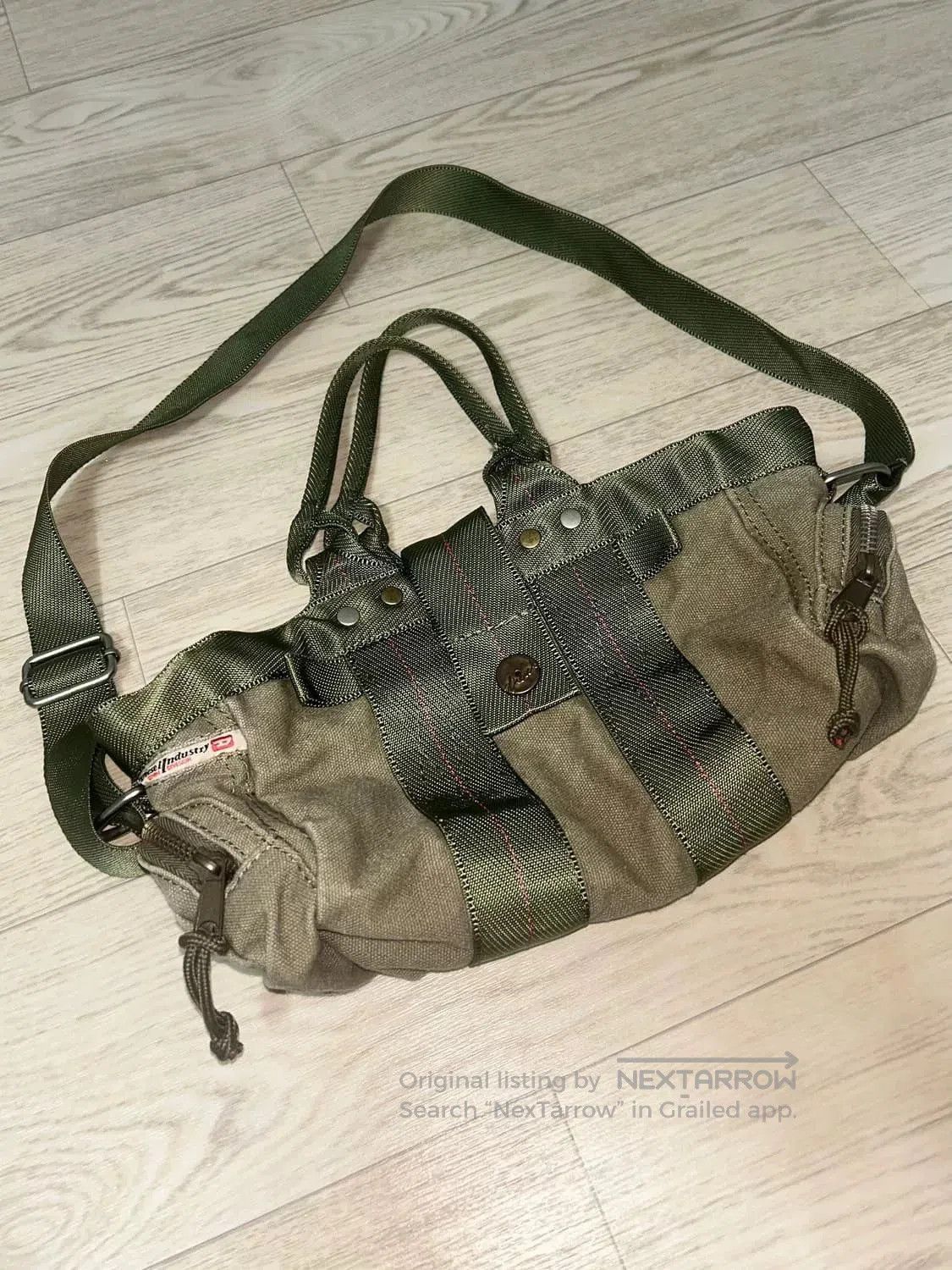 Diesel Vintage Cargo Biker Bag.