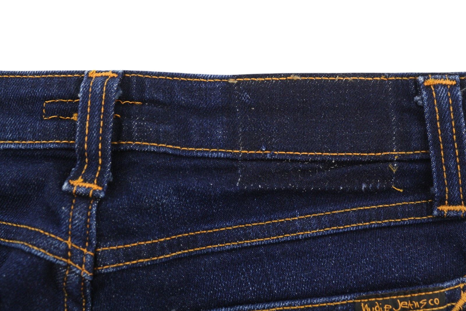 Nudie Jeans SKINNY LIN W27 Blue Denim Stretch Shorts 83833 Size 27" / US 4 / IT 40 - 9 Thumbnail
