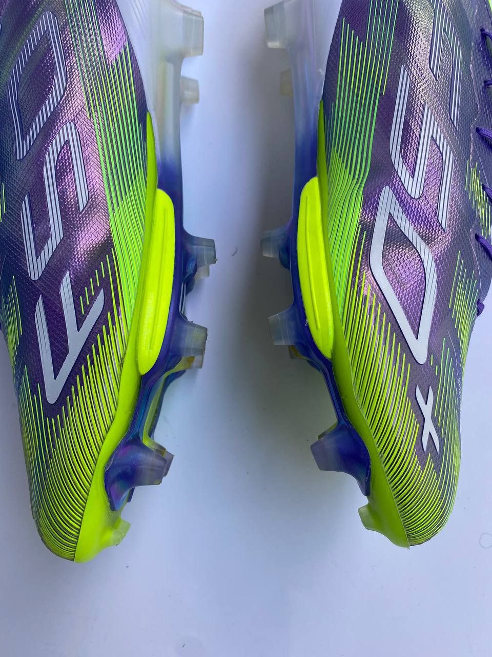 Adidas Adidas F50+ Violet/Green JS3211 Size US 9 / EU 42 - 7 Thumbnail