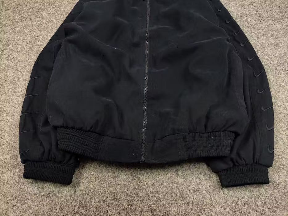 Nike Vintage 90's Nike Premier Dark Blue Logo Light Trek Jacket Size US L / EU 52-54 / 3 - 4 Thumbnail