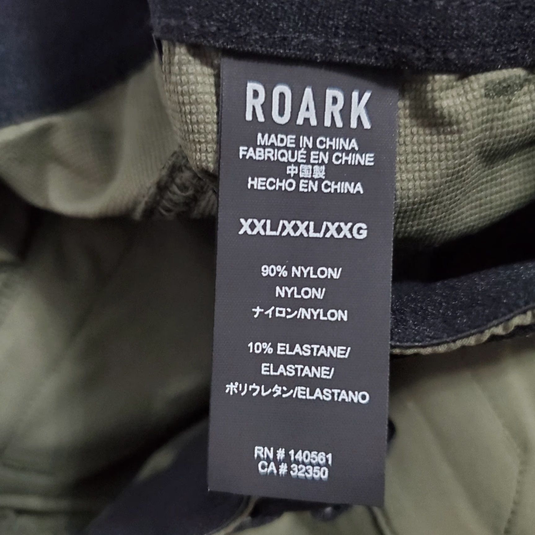 Roark Roark Happy Camper Shorts Men XXL Military Green 16” Outseam Outdoor Versatile Size US 39 - 4 Thumbnail