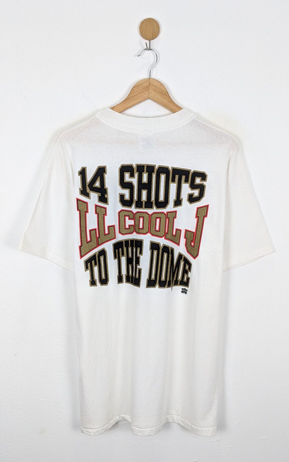 Rap Tees Vintage LL Cool J 14 Shots to the Dome 90s shirt Size US XL / EU 56 / 4 - 1 Thumbnail