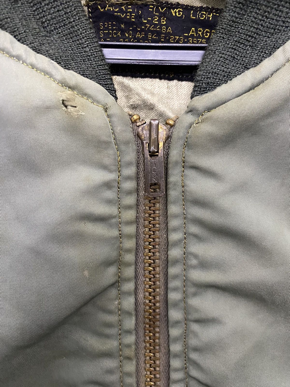 Chevignon × Vintage Vintage Blue Anchor Overall Co Flight Jacket Size US M / EU 48-50 / 2 - 6 Thumbnail