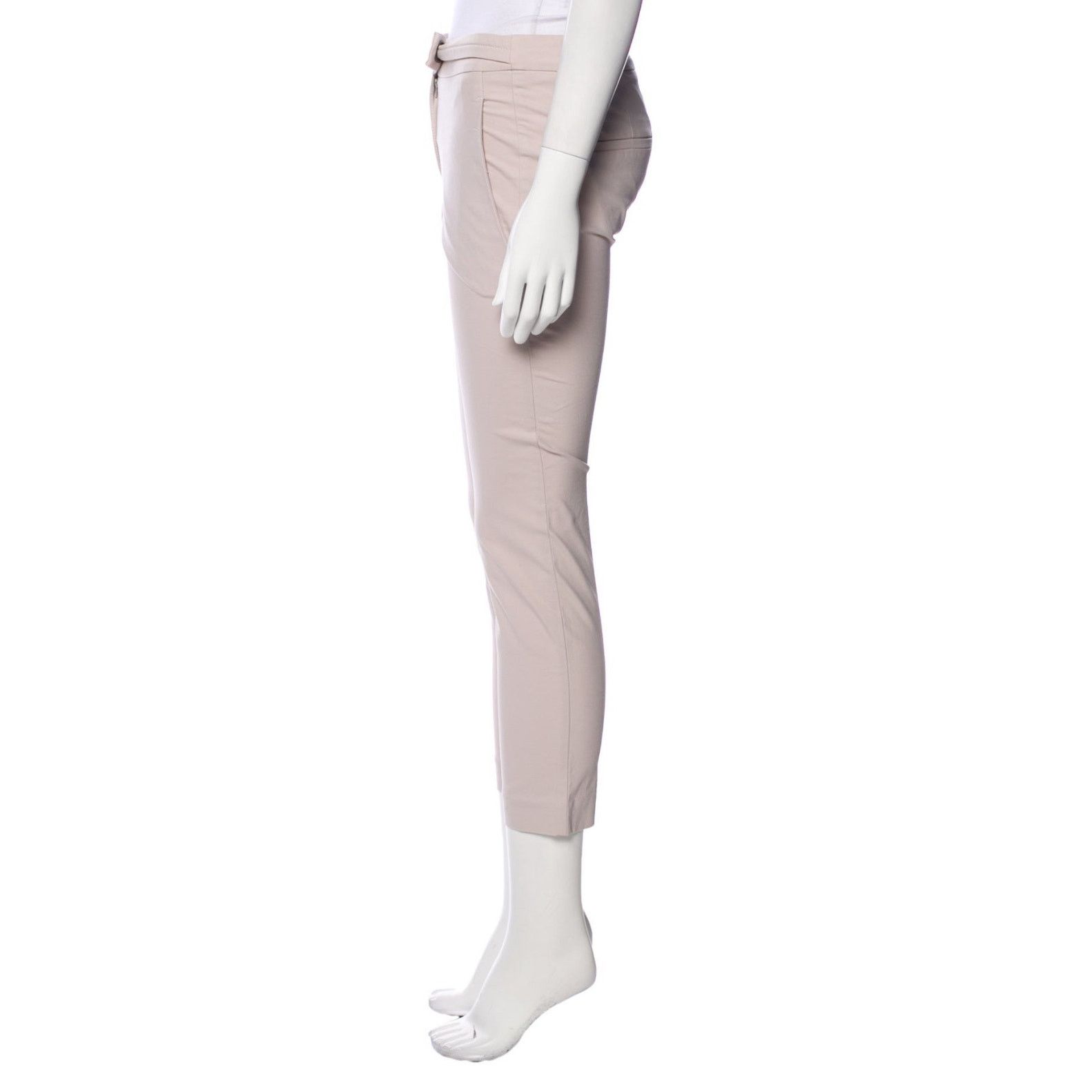 Brunello Cucinelli Brunello Cucinelli Stretch Skinny Cropped Pants - Size 4 Size 27" / US 4 / IT 40 - 2 Thumbnail