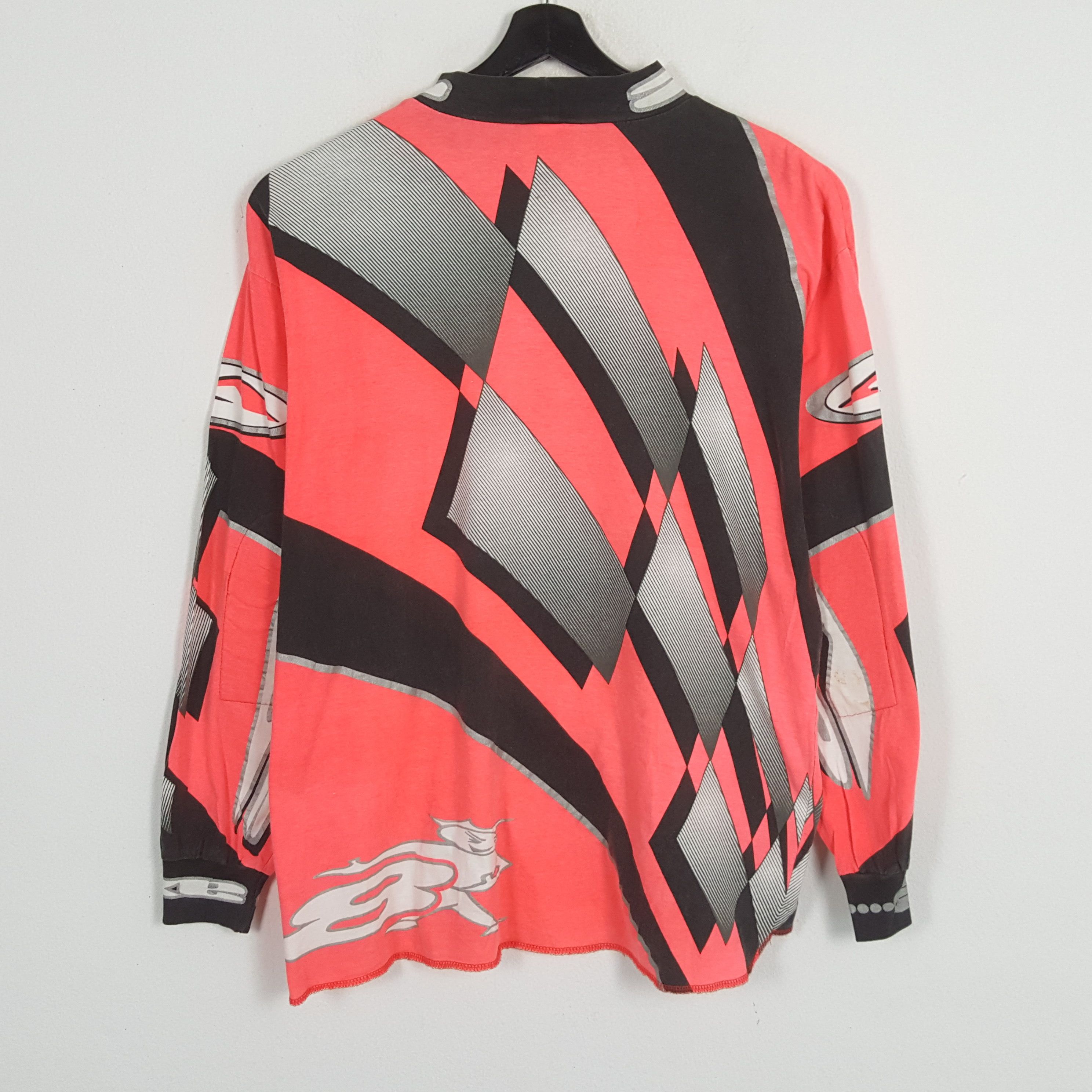 Vintage AXO SPORT Extreme Sports Motocross Style Racing Tshirt Size US XL / EU 56 / 4 - 3 Thumbnail