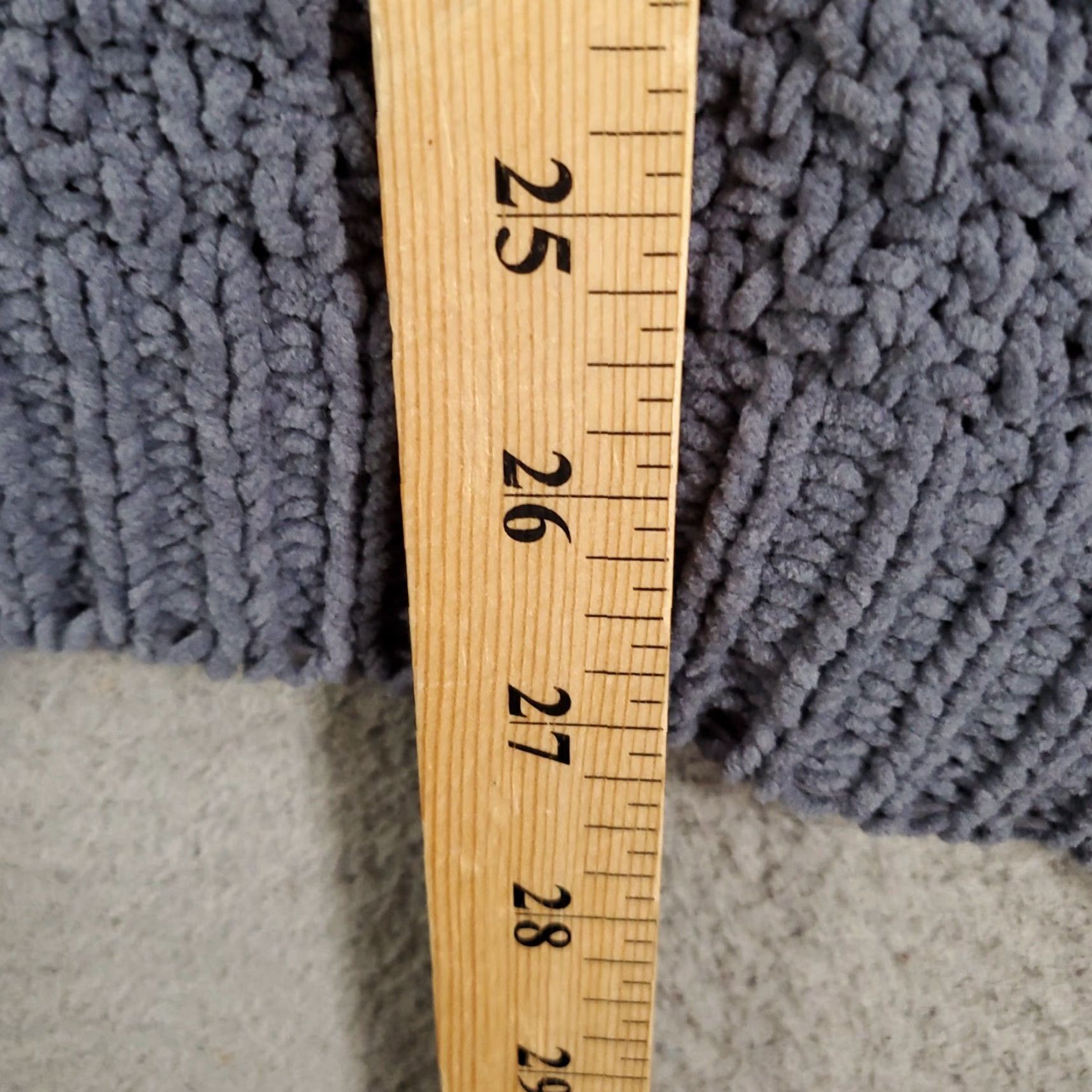 Vintage UMGEE Pullover Sweater Womens Large Blue Cable-Knit Cozy Relaxed Stretch Knit-Top Casual Bohemian Classic Designer Fashion Size L / US 10 / IT 46 - 2 Thumbnail