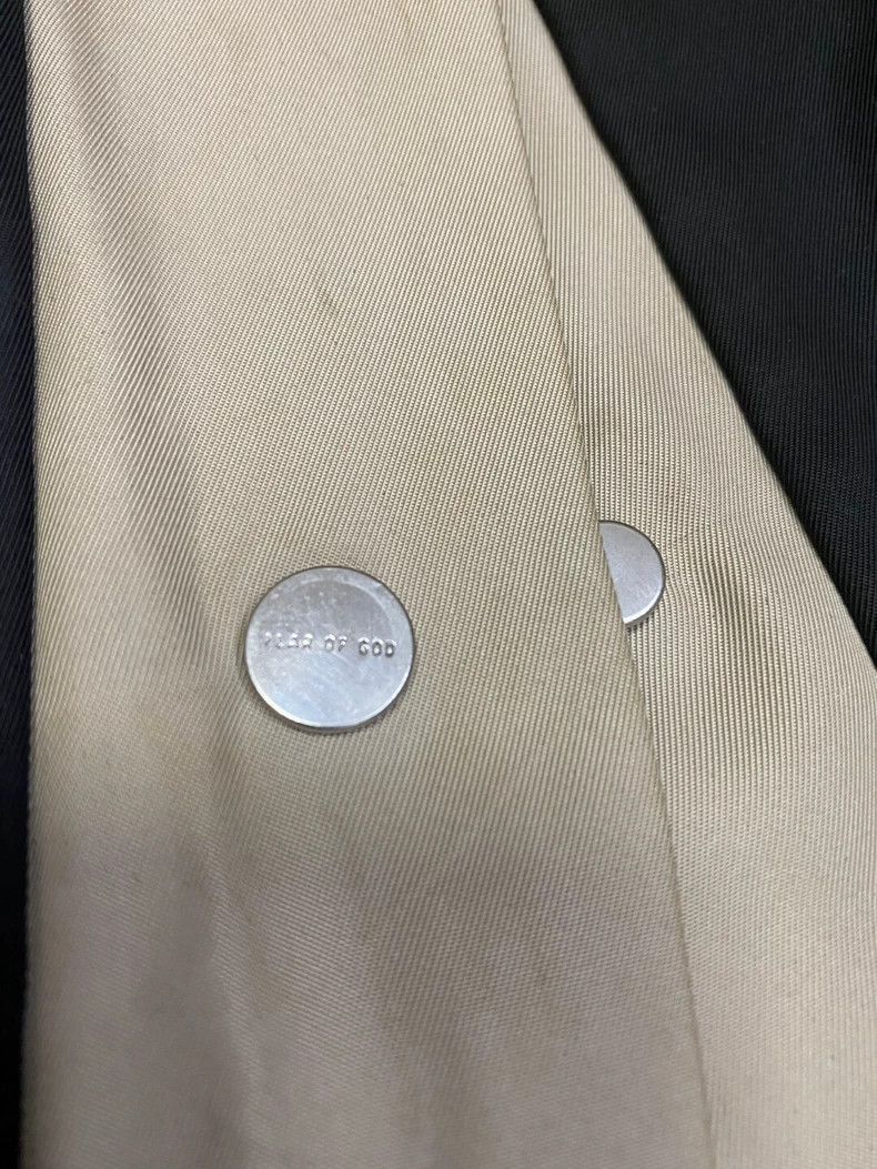 Fear of God Fear of God Breasted color-blocked streamer trousers Size US 32 / EU 48 - 6 Thumbnail