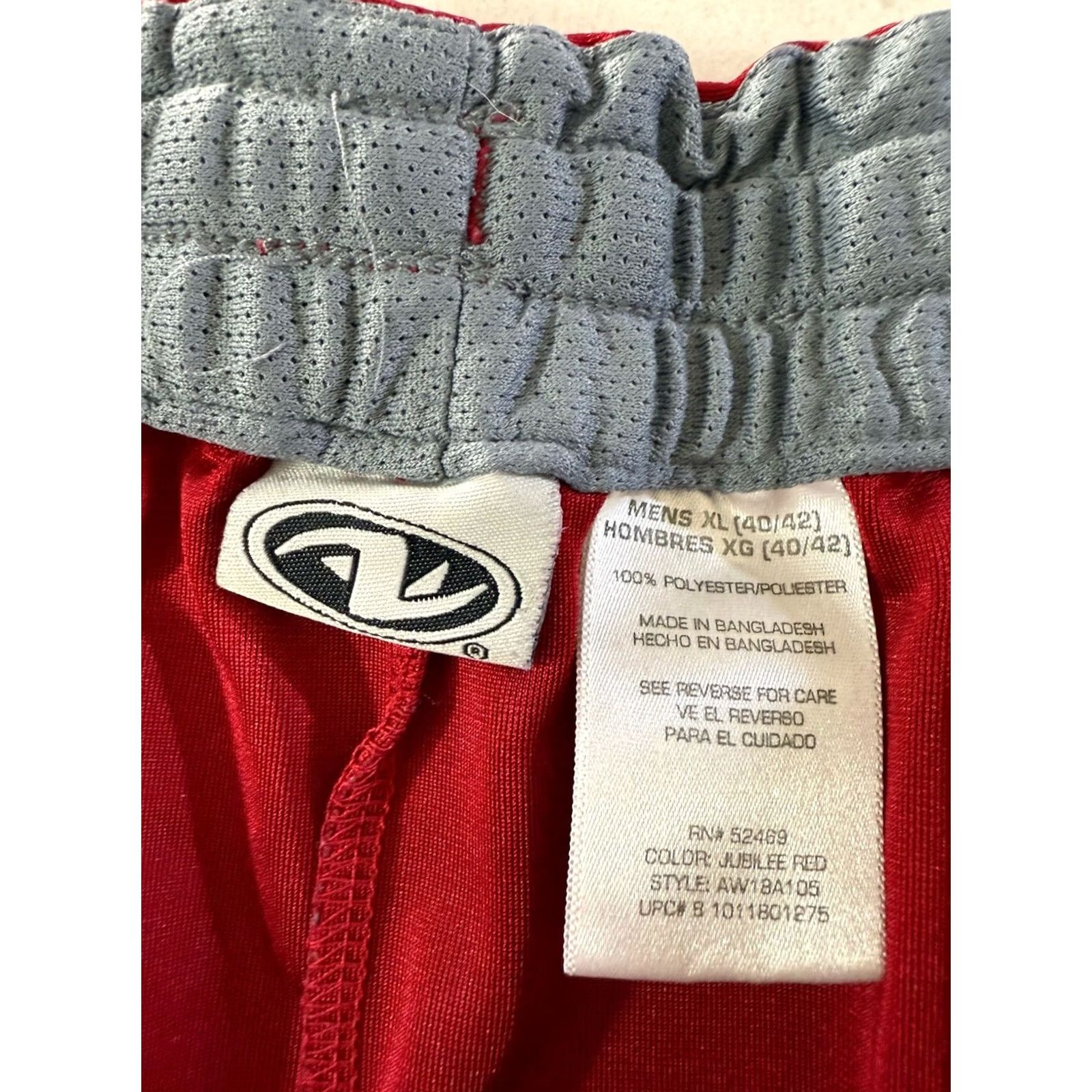 Athletic Works Athletic Works Dazzle Basketball Shorts XL Red Athletech Size US 36 / EU 52 - 3 Thumbnail