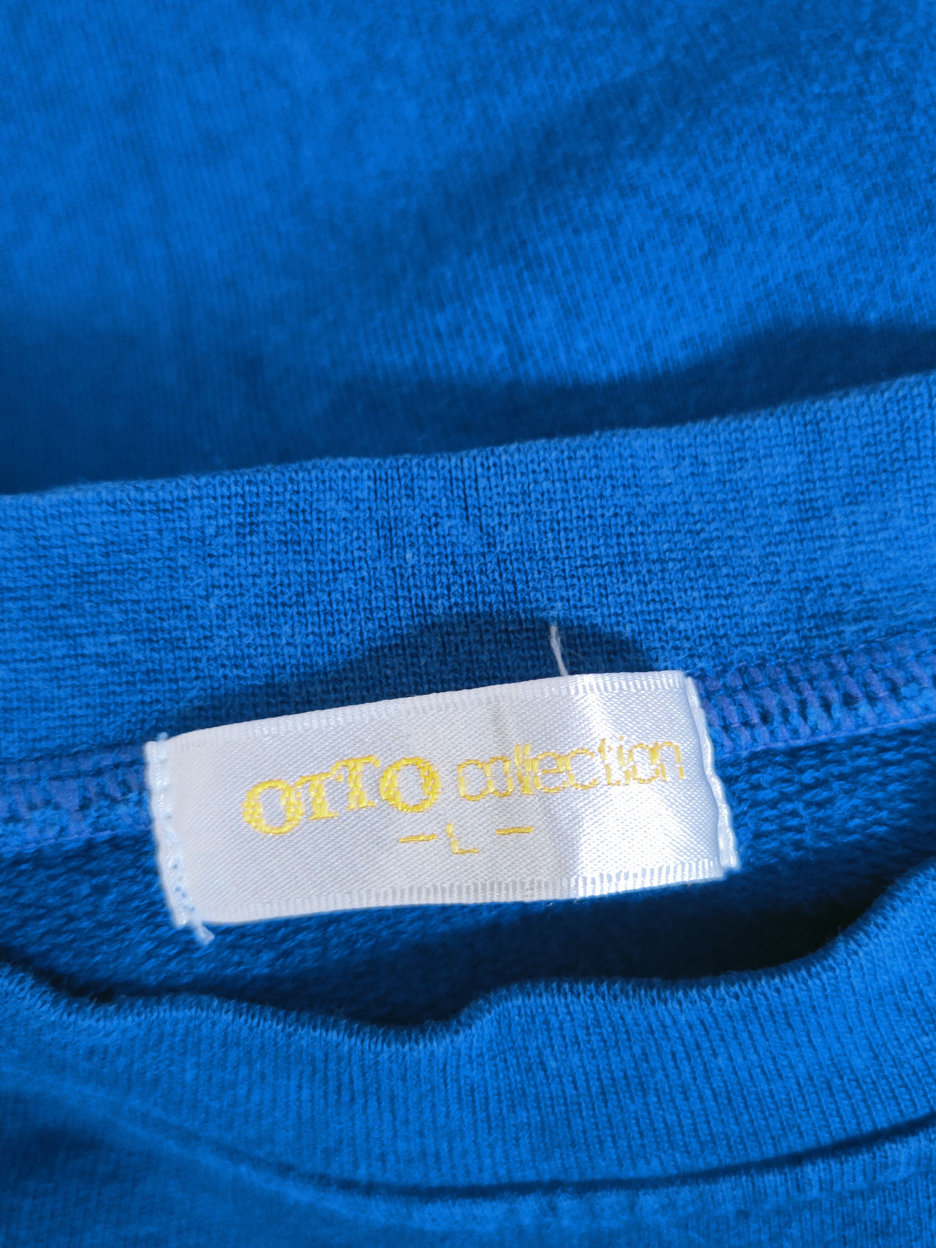 Japanese Brand Otto Collection Blue Long Sleeve T-Shirts #S2590 Size US L / EU 52-54 / 3 - 5 Thumbnail