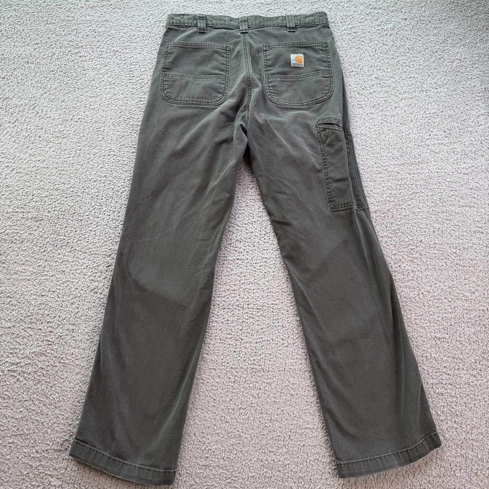 Carhartt Carhartt Relaxed Fit Work Pants Mens 32x32 Gray Carpenter Size US 32 / EU 48 - 2 Thumbnail