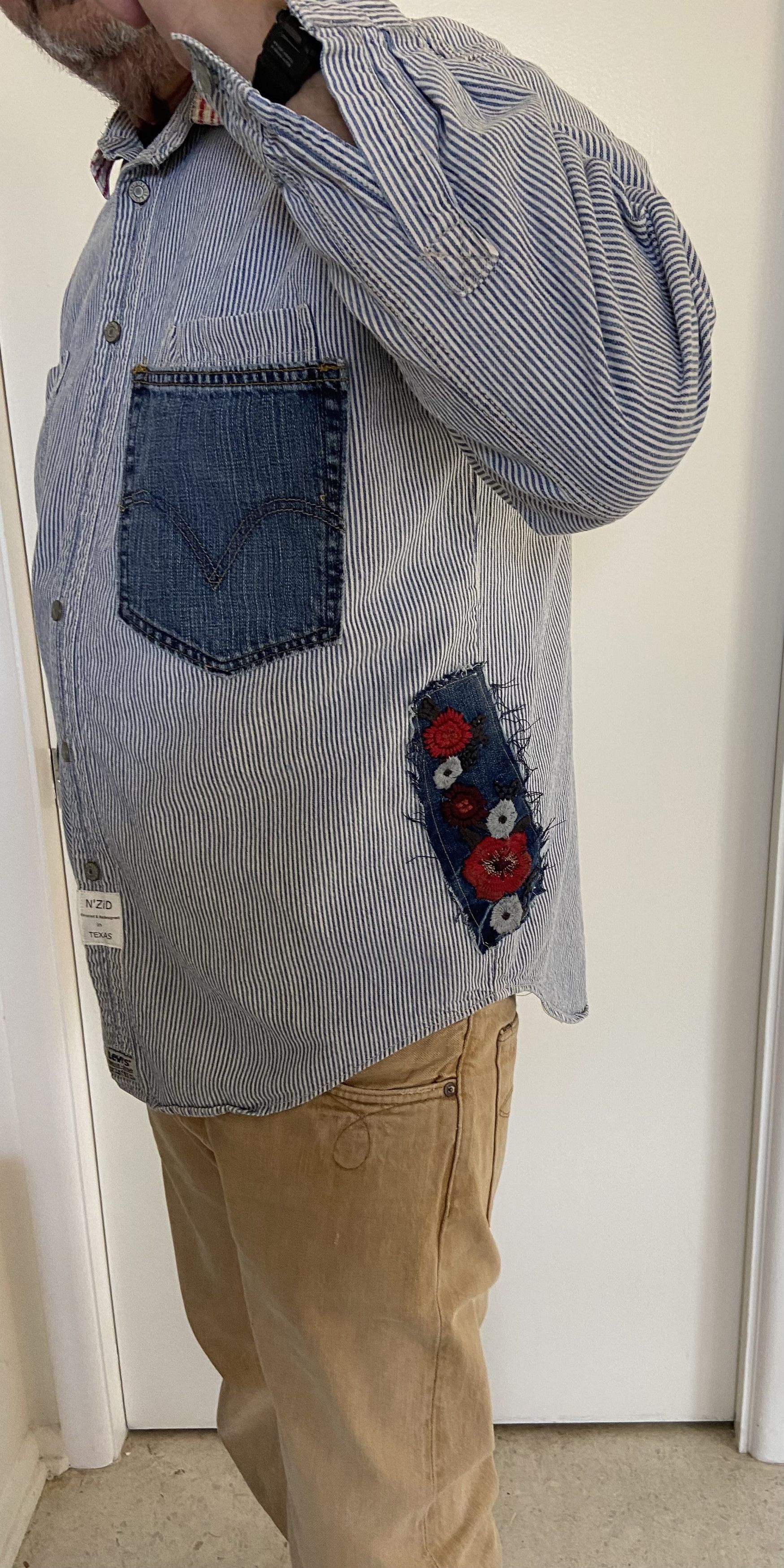 Other Repurposed Levi Shirt Size US L / EU 52-54 / 3 - 2 Thumbnail