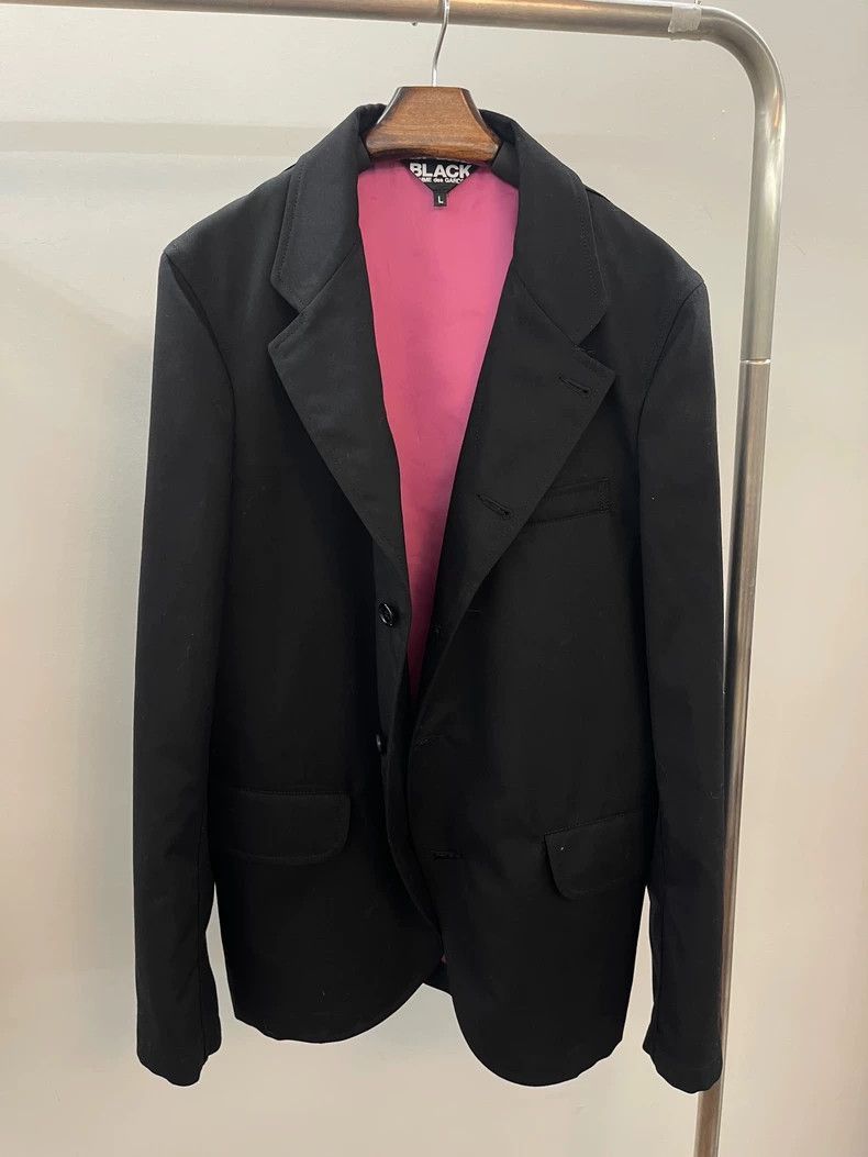 Comme des Garcons CDG Black and Pink Suit Jacket 2505-Nextarrow Size US L / EU 52-54 / 3 - 1 Thumbnail