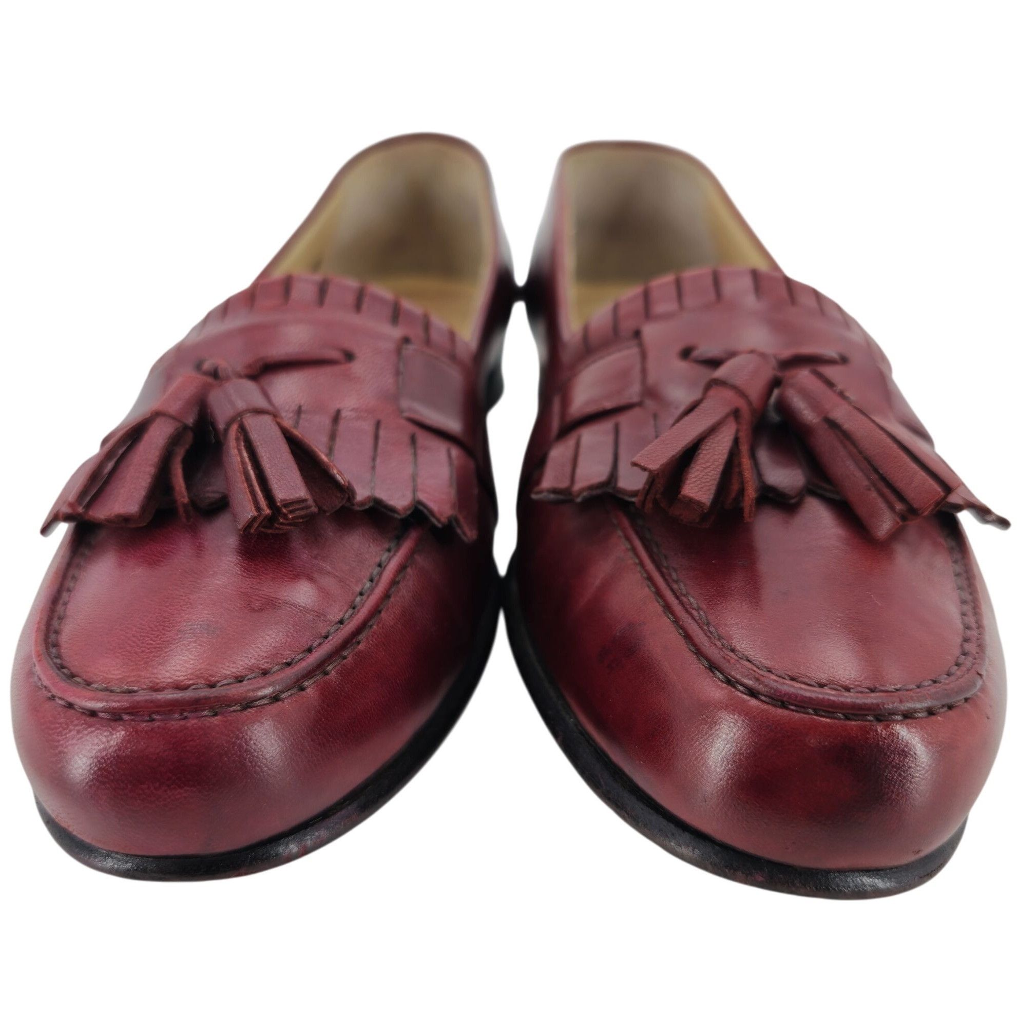 Bragano Vintage Bragano Cole Haan Burgundy Leather Dress Shoes Men 9 Size US 9 / EU 42 - 9 Thumbnail