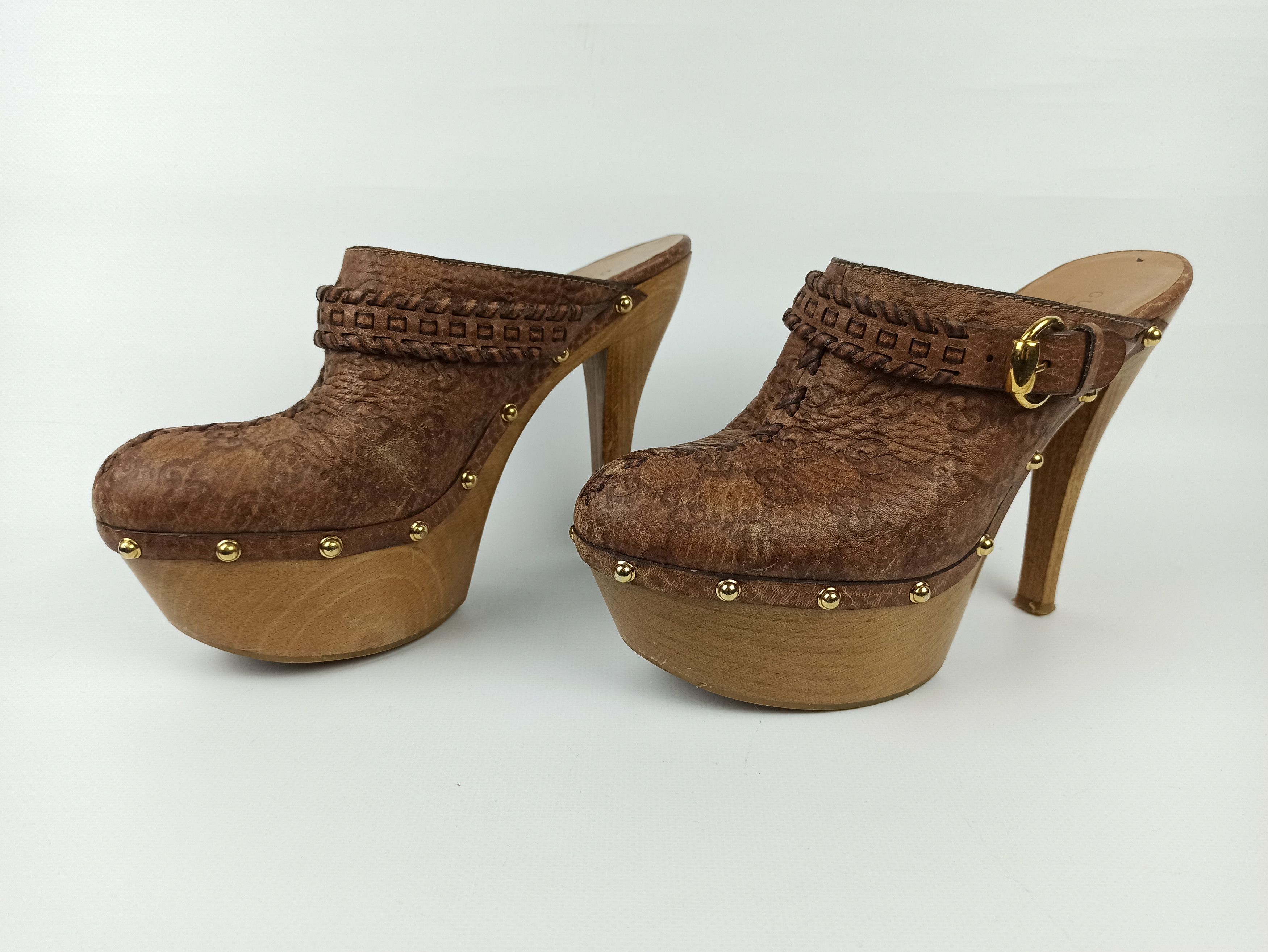 Gucci Gucci High Heels Leather Shoes Size US 10 / IT 40 - 2 Thumbnail