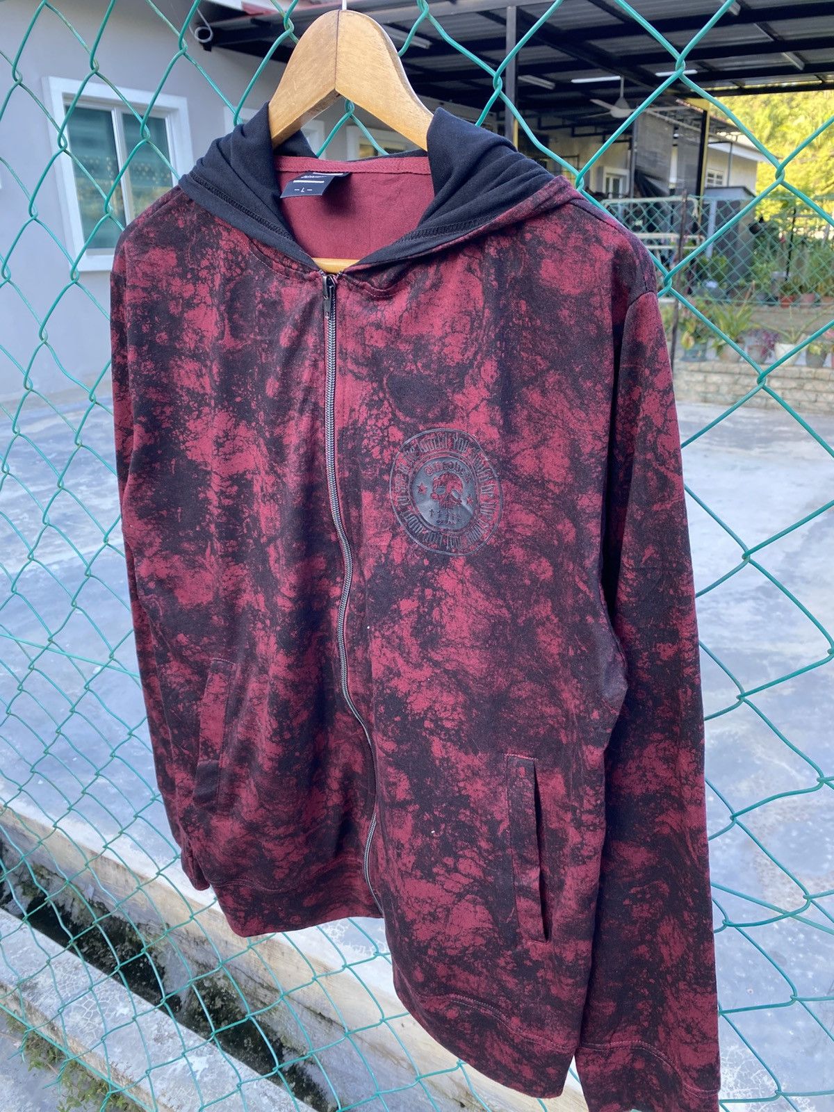 Japanese Brand Beumere punk style zip up shirt hoodie Size US L / EU 52-54 / 3 - 4 Thumbnail