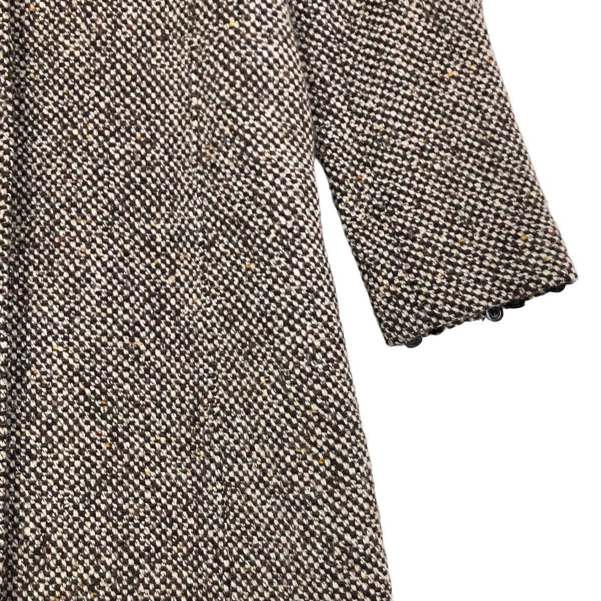 Vintage Vintage Mary Quant London Tweed Car Coat Light Jacket Size M / US 6-8 / IT 42-44 - 4 Thumbnail