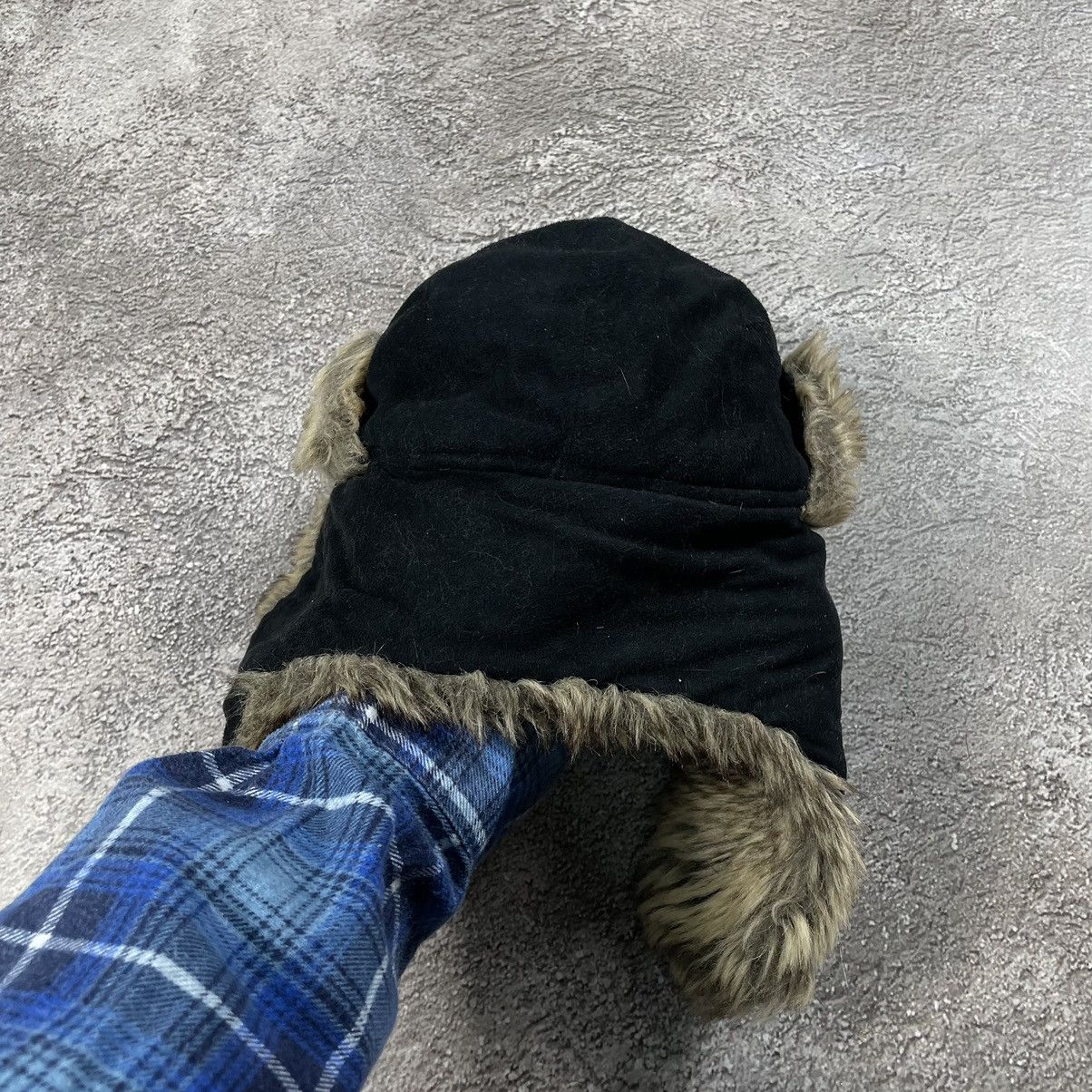 Vintage Vintage 90s Mohair Beanie Fuzzy Grunge Skate Alt Streetwear Size ONE SIZE - 3 Thumbnail