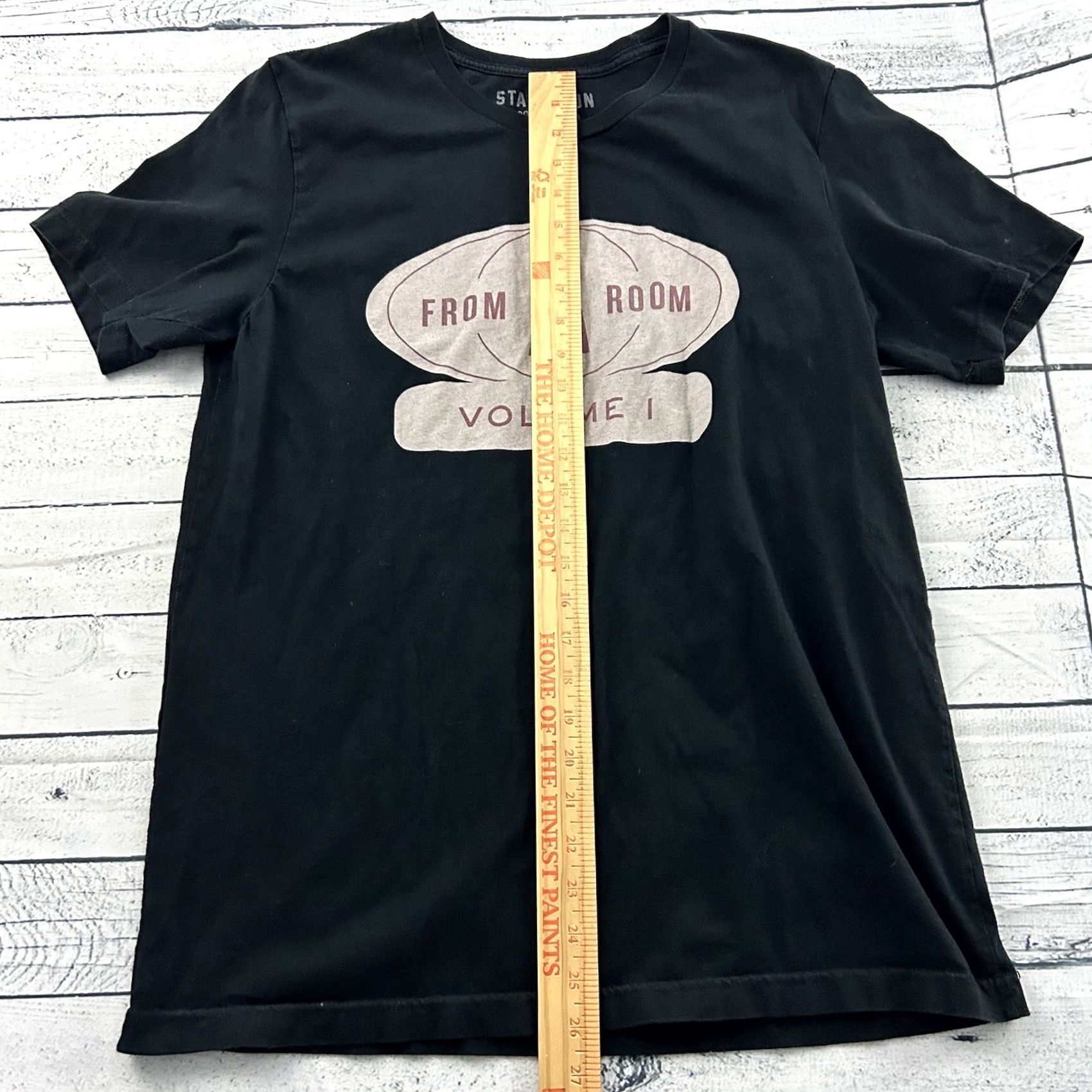 Vintage Chris Stapleton From A Room Volume 1 Short Sleeve T Shirt Mens Large Black Size US L / EU 52-54 / 3 - 3 Thumbnail
