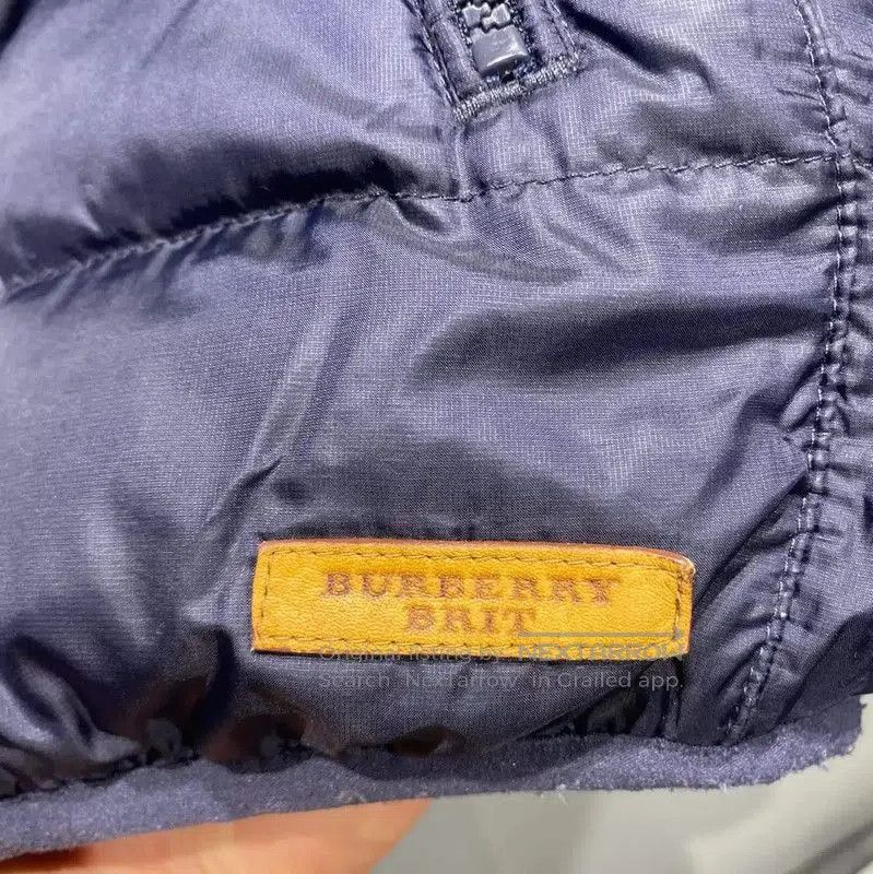 Burberry Burberry Men's Blue Down Jacket Size L. Size US L / EU 52-54 / 3 - 6 Thumbnail